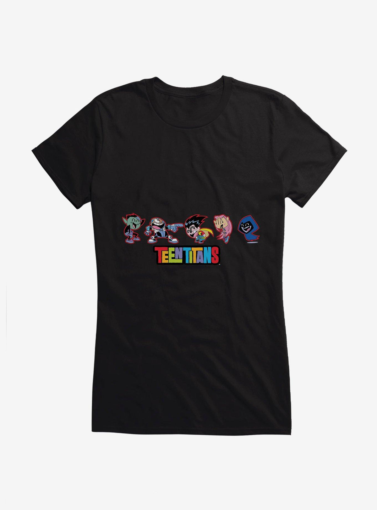 Teen Titans Laugh Riot Girls T-Shirt