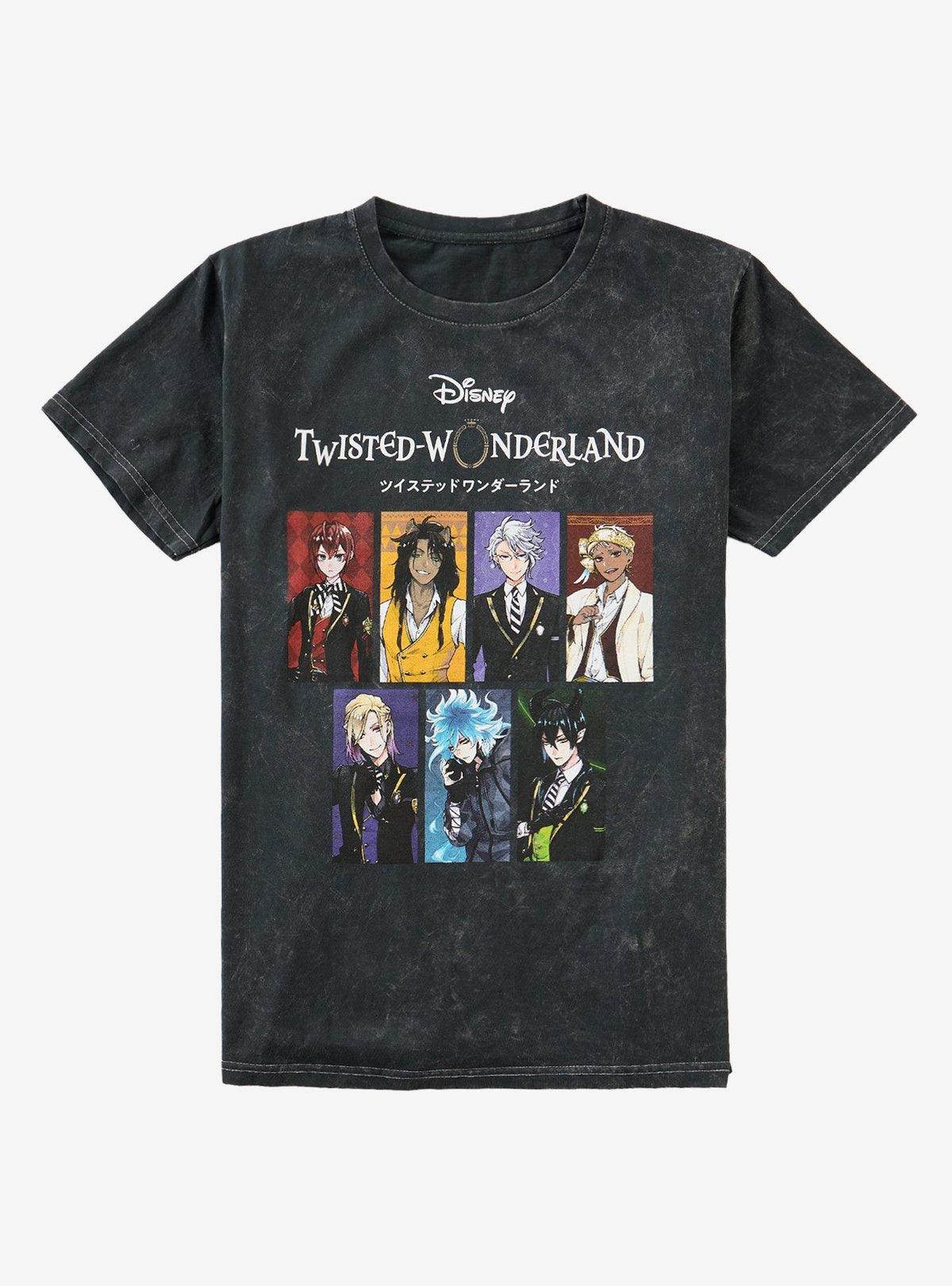 Disney Twisted-Wonderland Housewardens Dark Wash T-Shirt