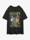 Scooby-Doo Mystery Inc Crew Girls Oversized T-Shirt