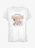 Disney Mickey Mouse Here For Snacks Girls T-Shirt