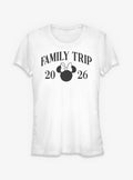 Disney Minnie Mouse Family Trip 2026 Girls T-Shirt