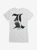 Death Note L Portrait Girls T-Shirt