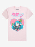 Hatsune Miku Leek Heart T-Shirt