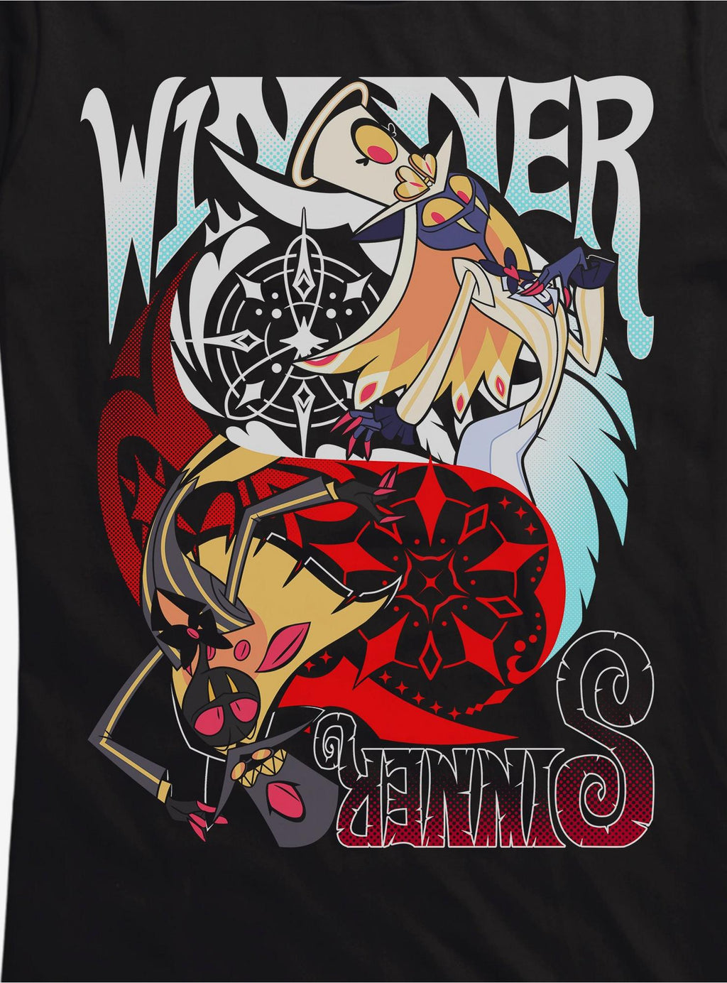 Hazbin Hotel Sir Pentious Duo Girls T-Shirt