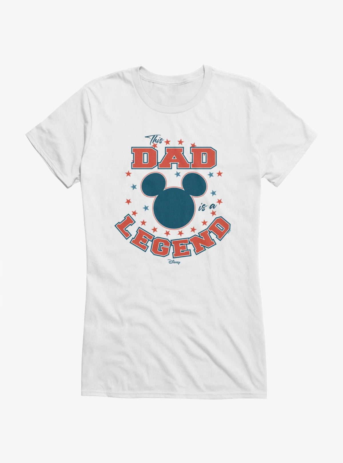 Disney Mickey Mouse Dad Legend Girls T-Shirt