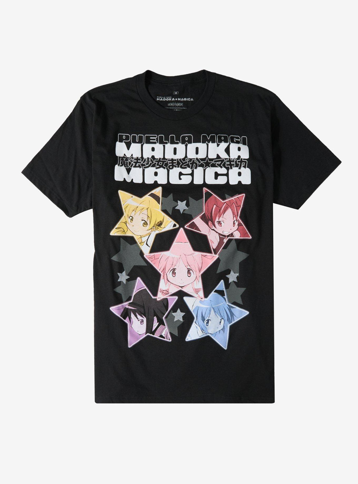 Puella Magi Madoka Magica Stars Group T-Shirt
