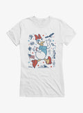 Disney Mickey Mouse Daisy Duck Americana Girls T-Shirt