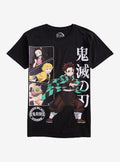 Demon Slayer: Kimetsu No Yaiba Group Slice Panels T-Shirt