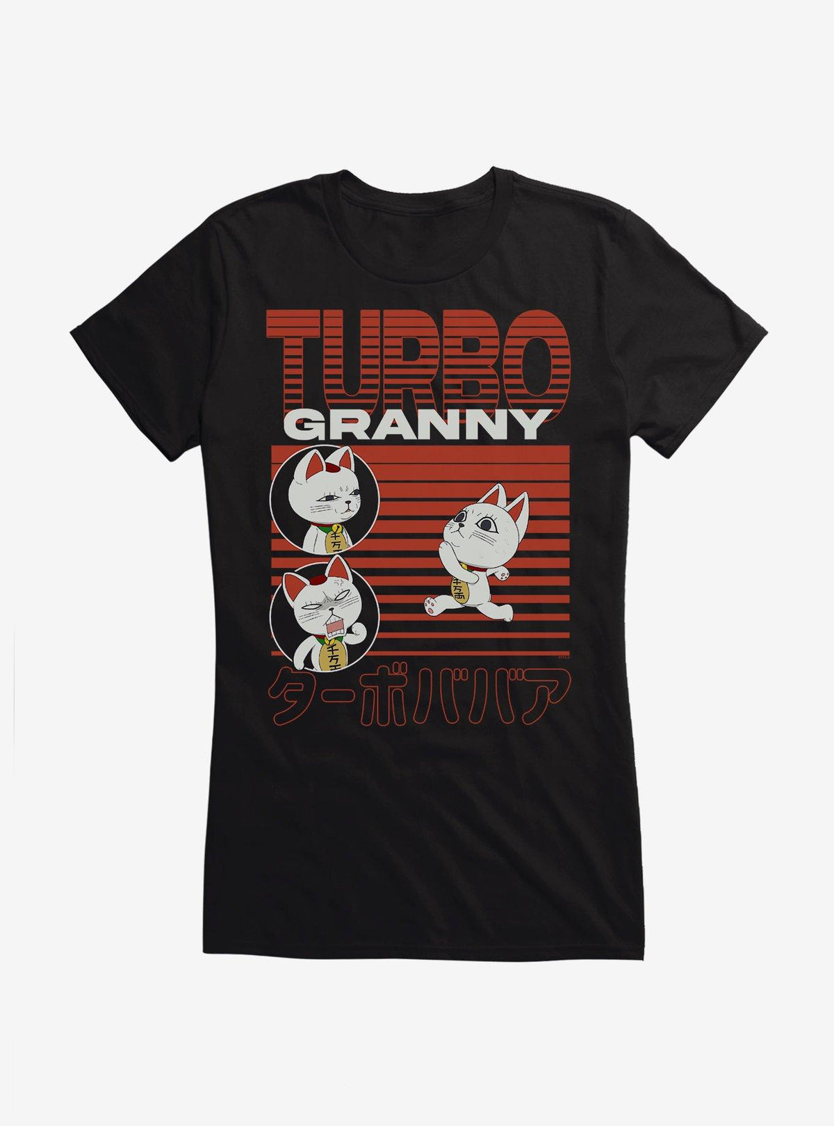 Dandadan Turbo Granny Collage Girls T-Shirt