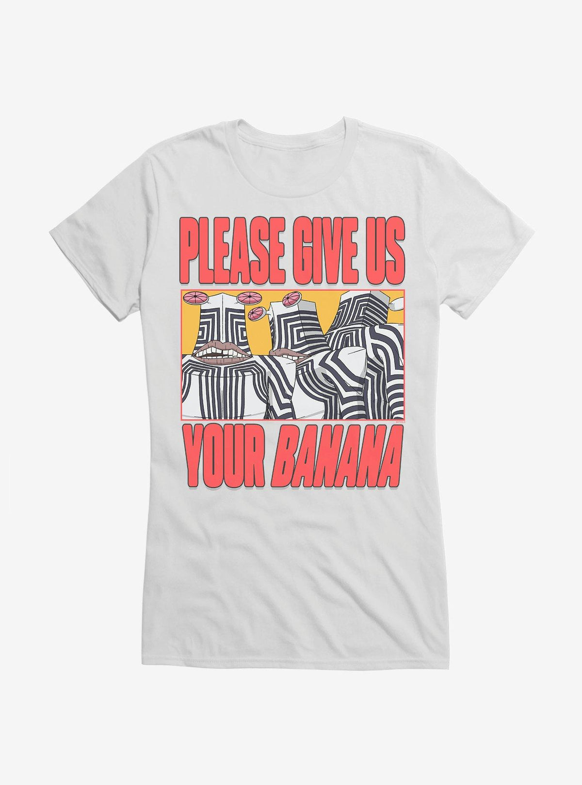 Dandadan Please Give Us Your Banana Girls T-Shirt