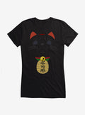 Dandadan Turbo Granny Cat Big Face Girls T-Shirt