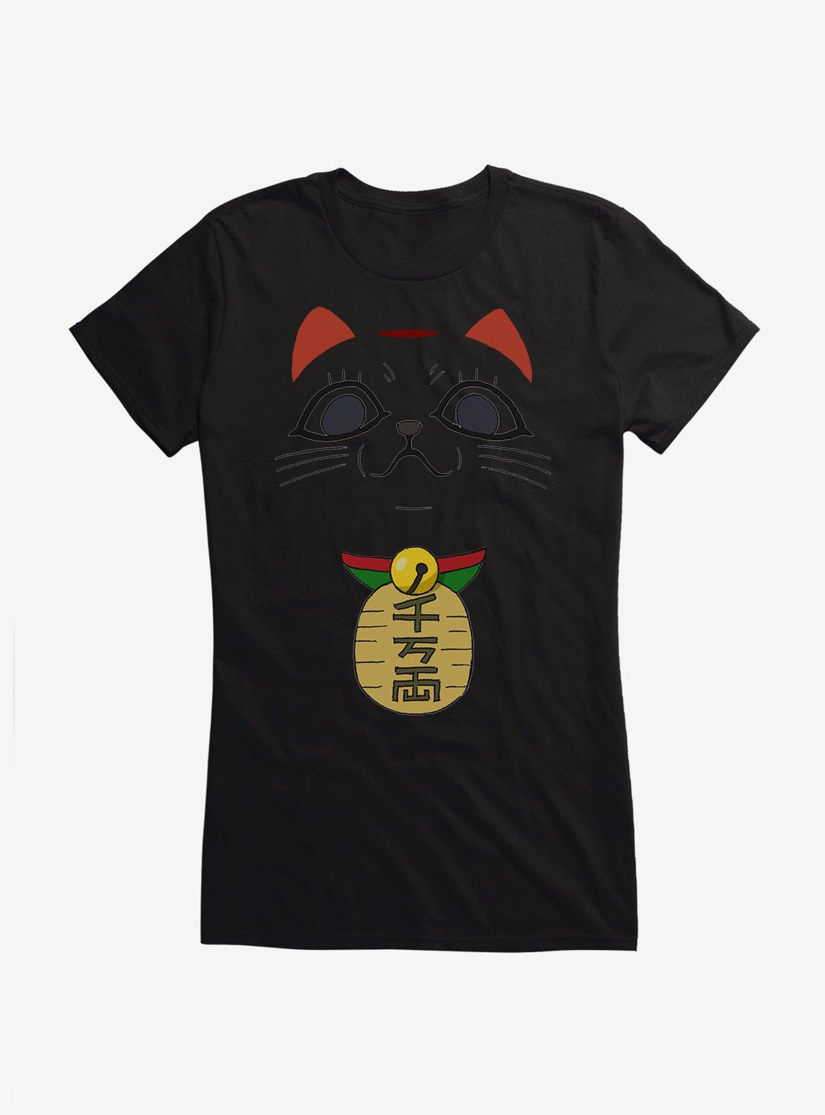 Dandadan Turbo Granny Cat Big Face Girls T-Shirt