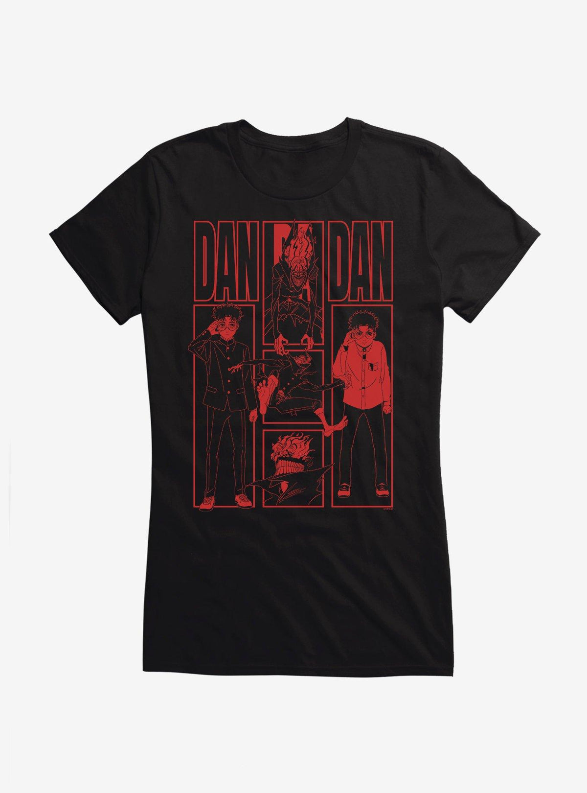 Dandadan Okarun Panels Girls T-Shirt