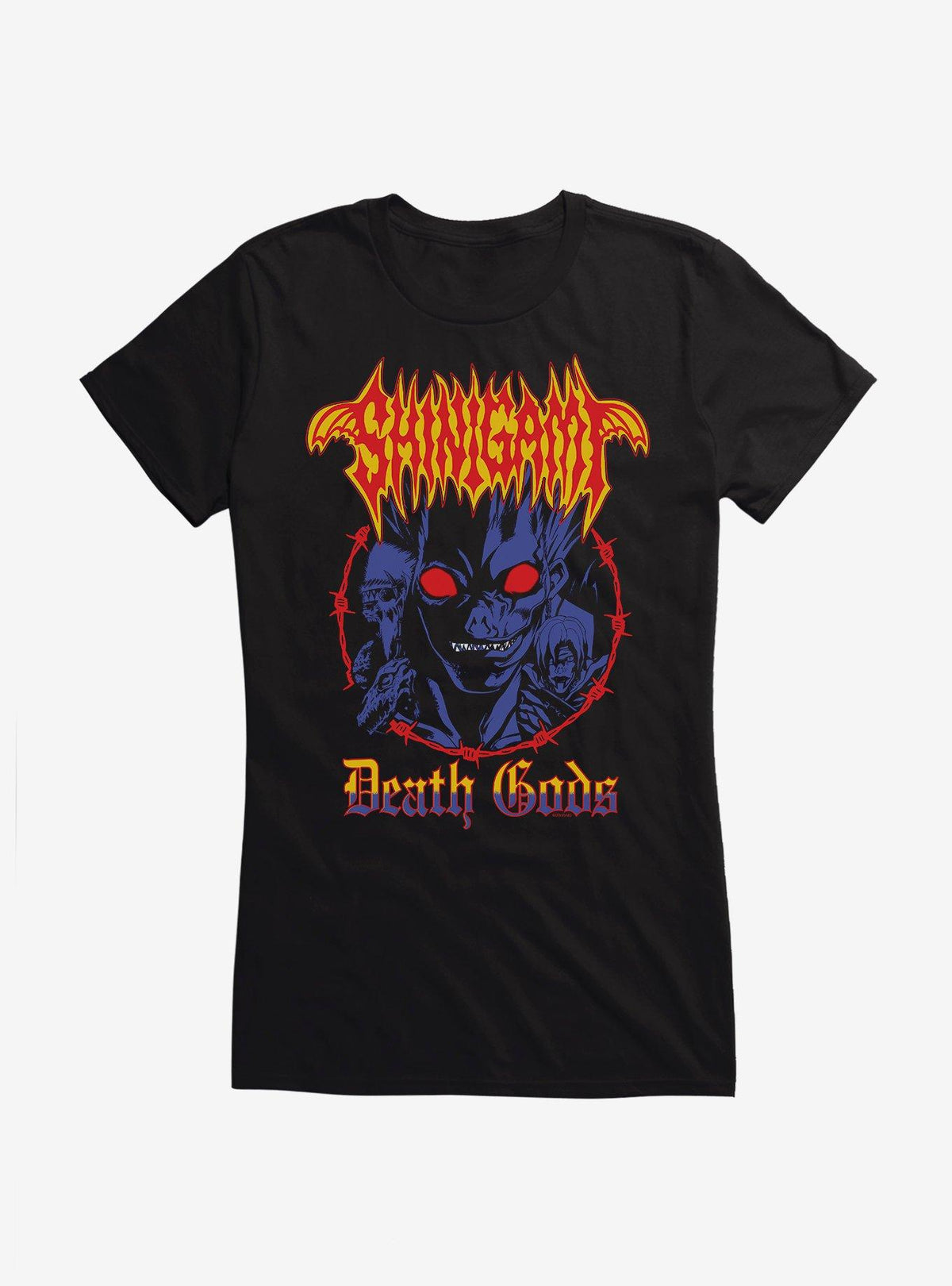 Death Note Shinigami Death Metal Girls T-Shirt