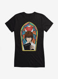 Death Note Stained Glass Light Girls T-Shirt