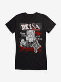 Death Note Misa Amane Punk Girls T-Shirt