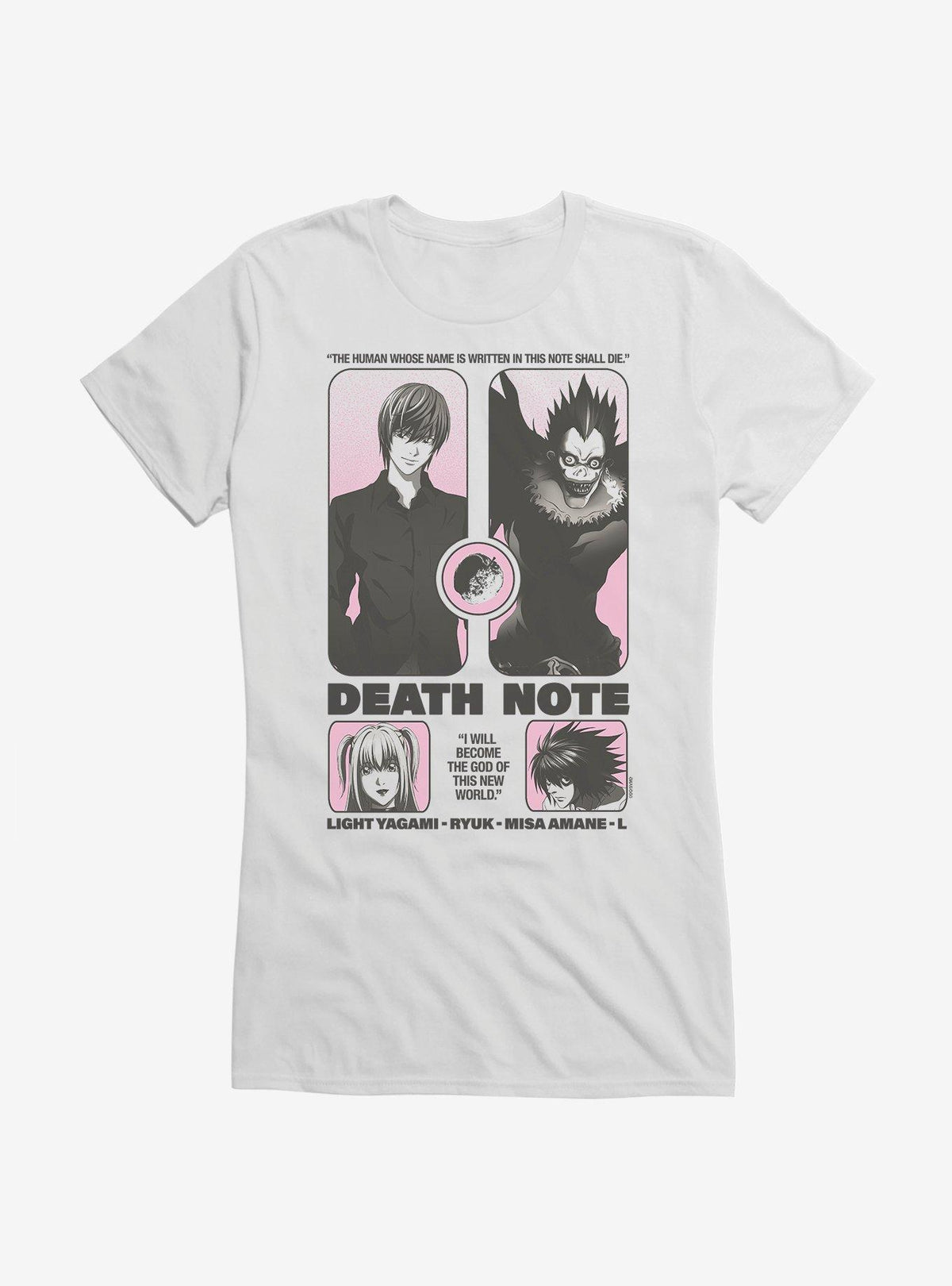 Death Note Grindhouse Poster Girls T-Shirt