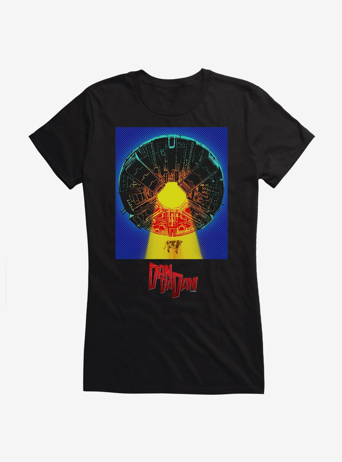 Dandadan Cow Abduction Girls T-Shirt