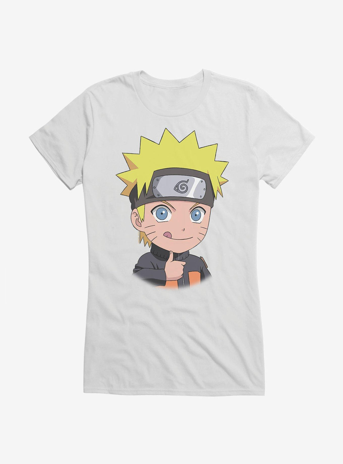 Naruto Shippuden Naruto Chibi Portrait Tee Girls T-Shirt
