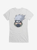 Naruto Shippuden Kakashi Face Girls T-Shirt