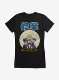 Naruto Shippuden Hidden Leaf Teamwork Girls T-Shirt