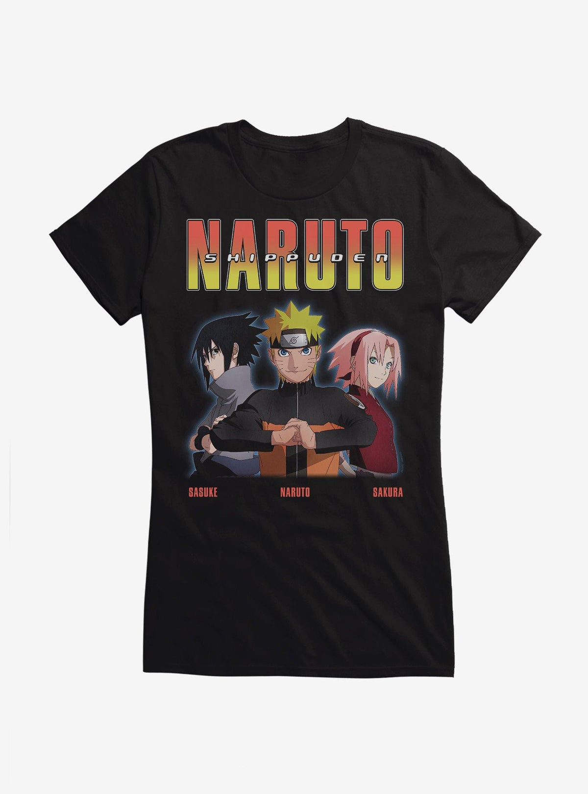 Naruto Shippuden Naruto Sasuke Sakura Girls T-Shirt