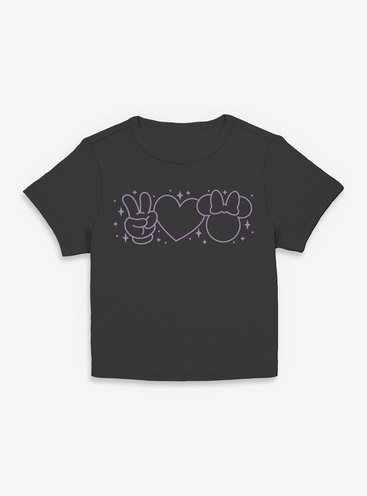 Disney Minnie Mouse Peace Love Minnie Girls Baby T-Shirt