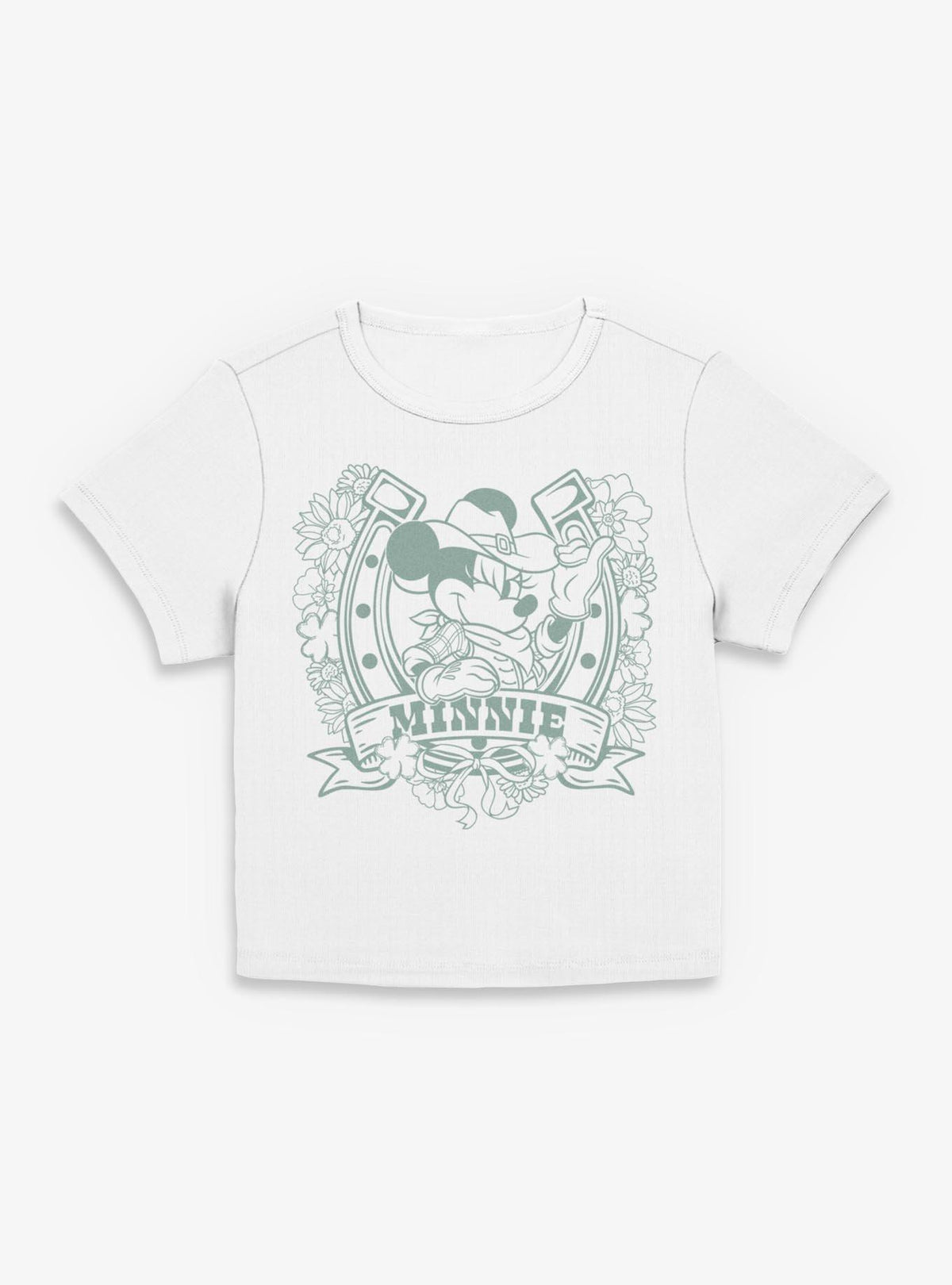 Disney Minnie Mouse Cowgirl Horseshoe Girls Baby T-Shirt