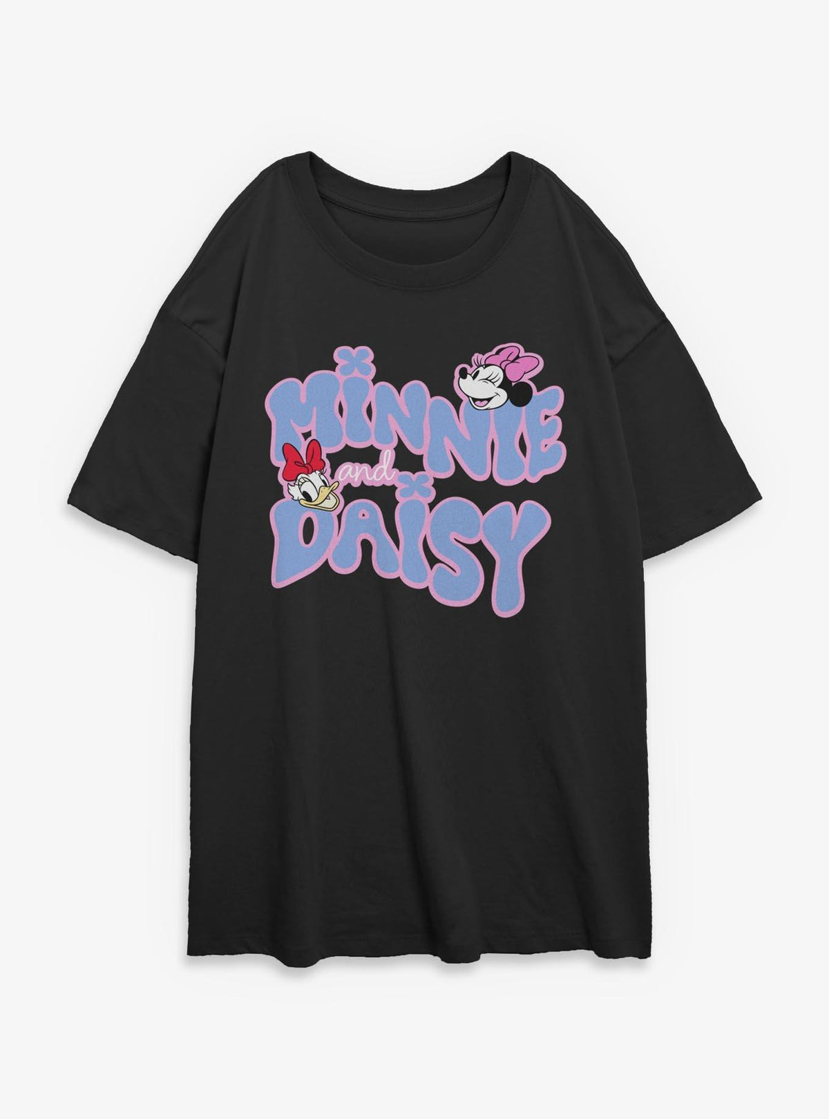Disney Minnie Mouse & Daisy Duck Best Pals Girls Oversized T-Shirt