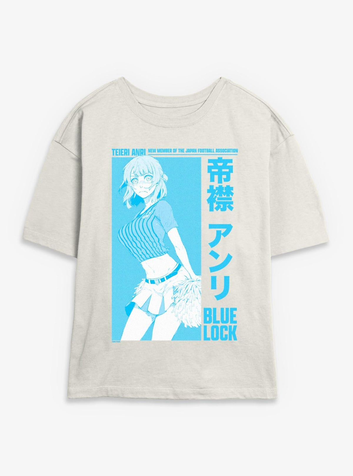 Blue Lock New Member Teieri Anri Girls Skimmer T-Shirt