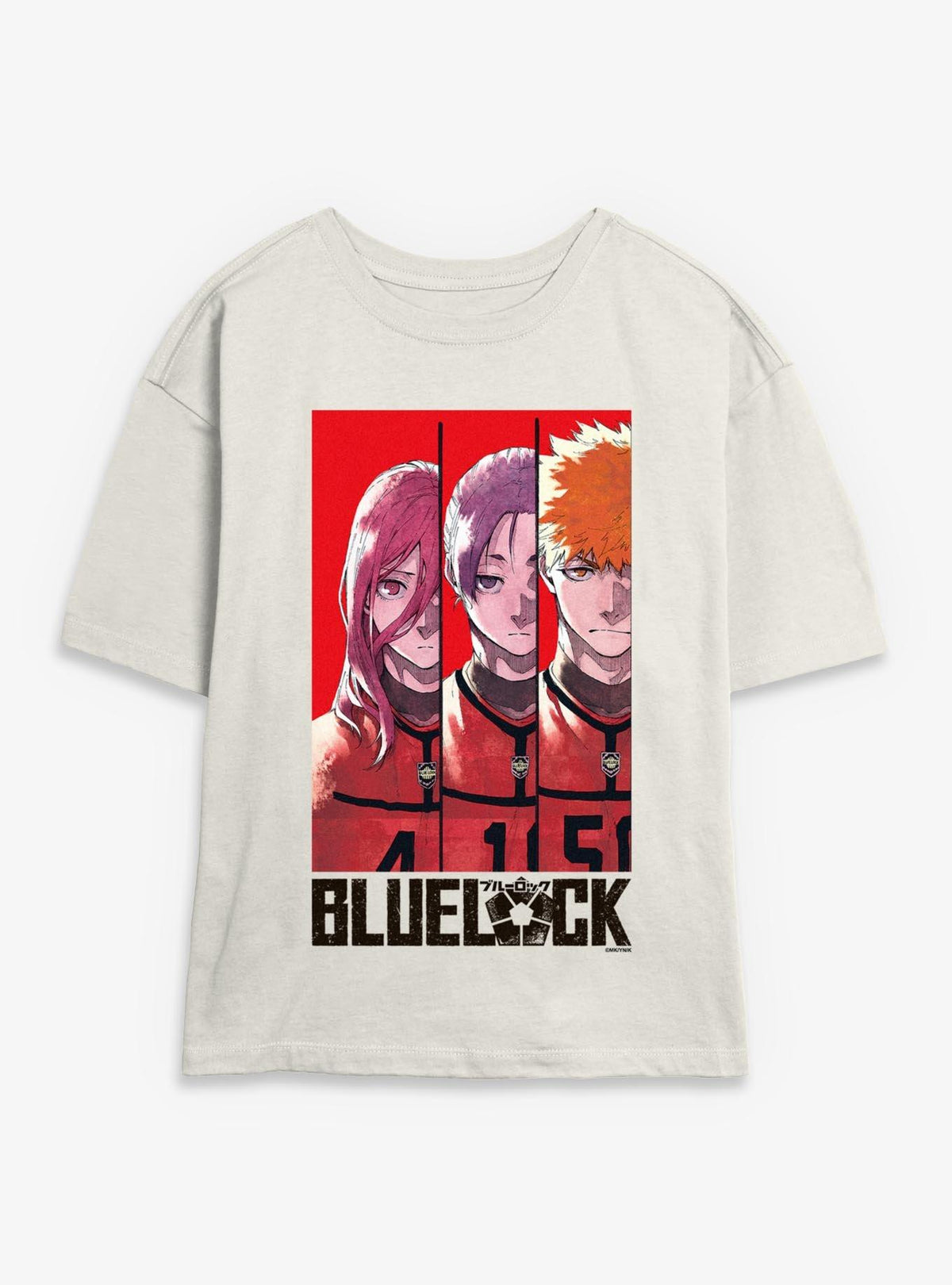 Blue Lock Team Red Girls Skimmer T-Shirt