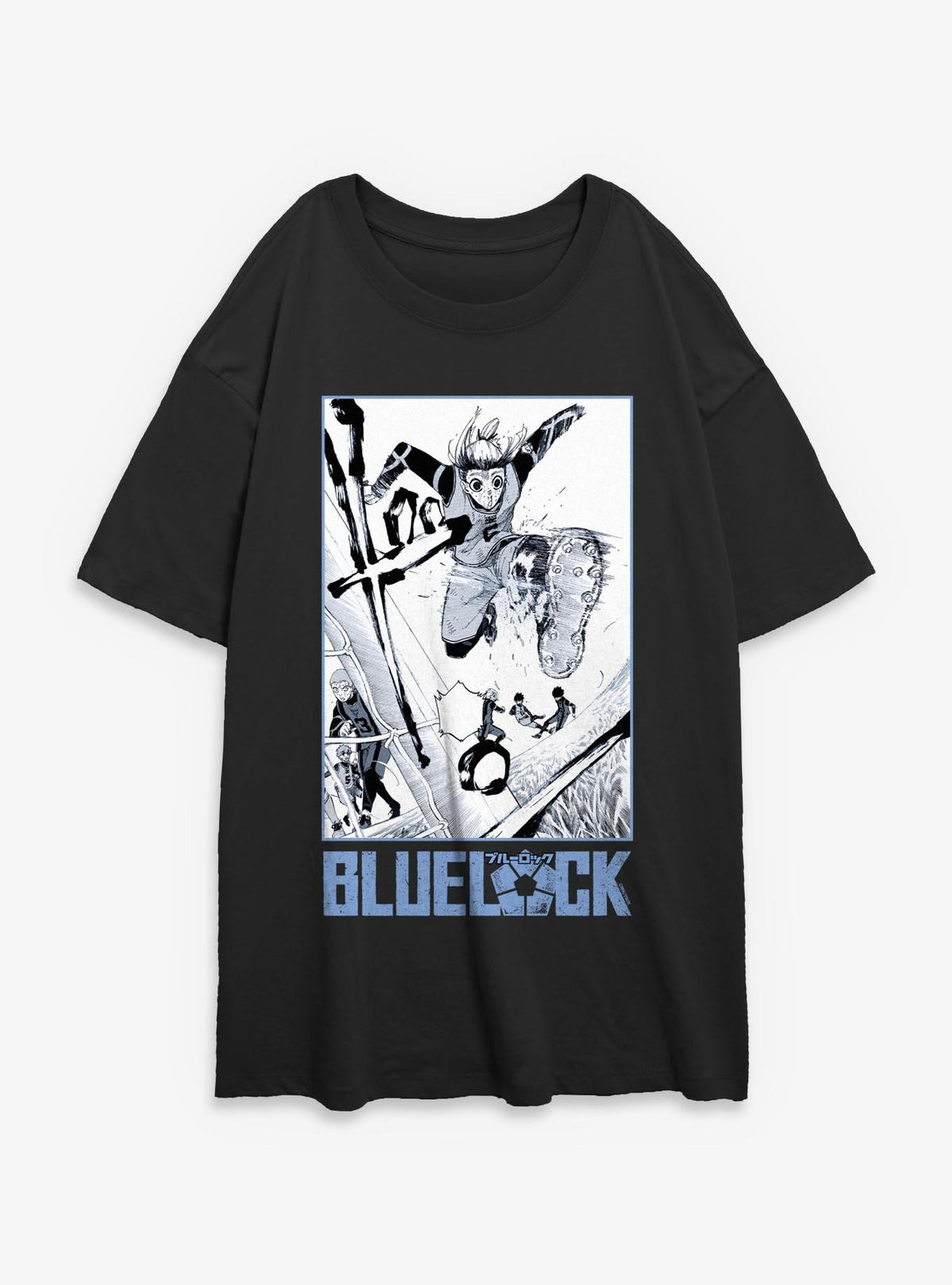 Blue Lock Gin Gagamaru Girls Oversized T-Shirt