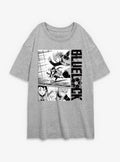 Blue Lock Egoist Four Girls Oversized T-Shirt