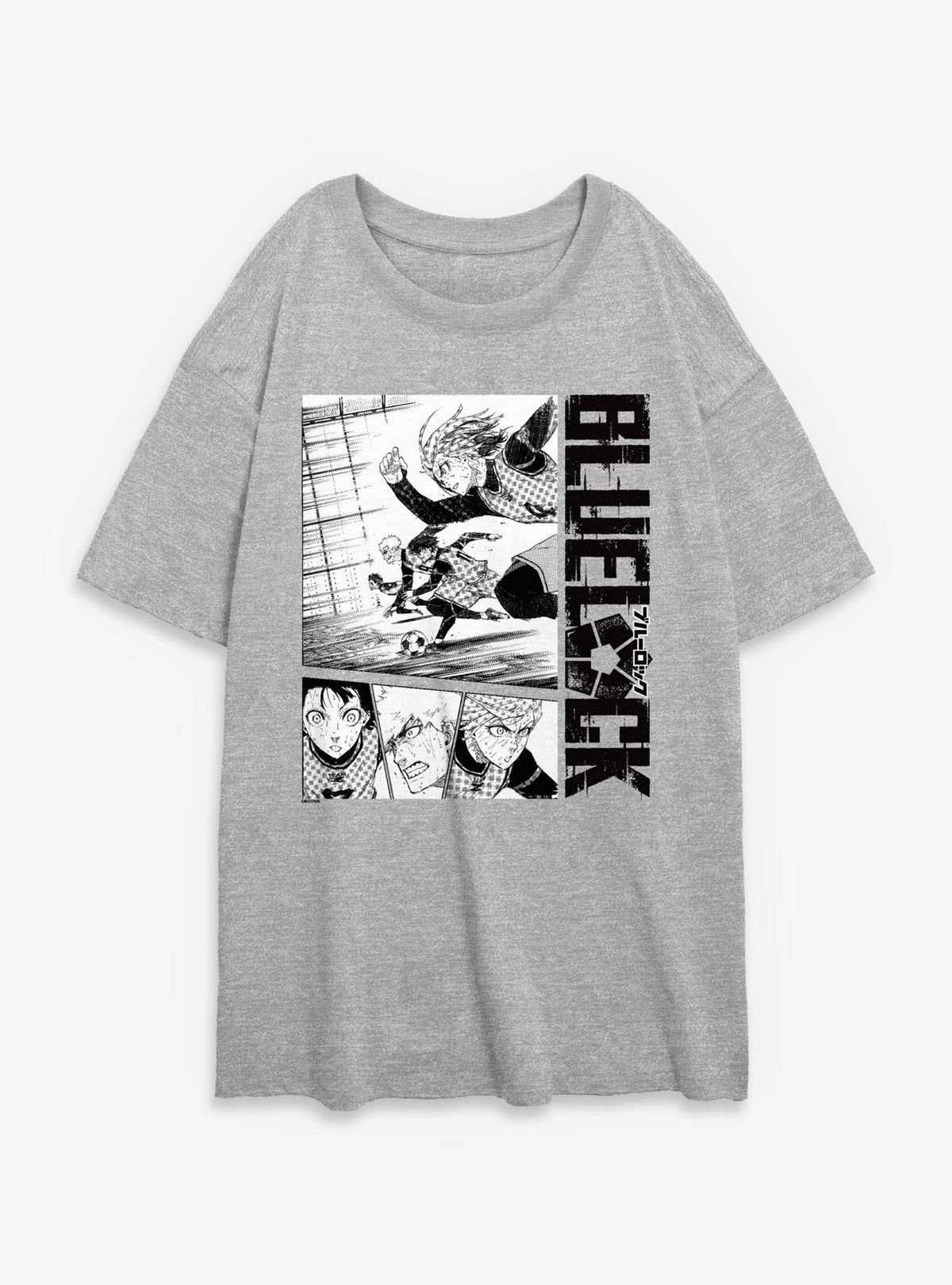 Blue Lock Egoist Four Girls Oversized T-Shirt