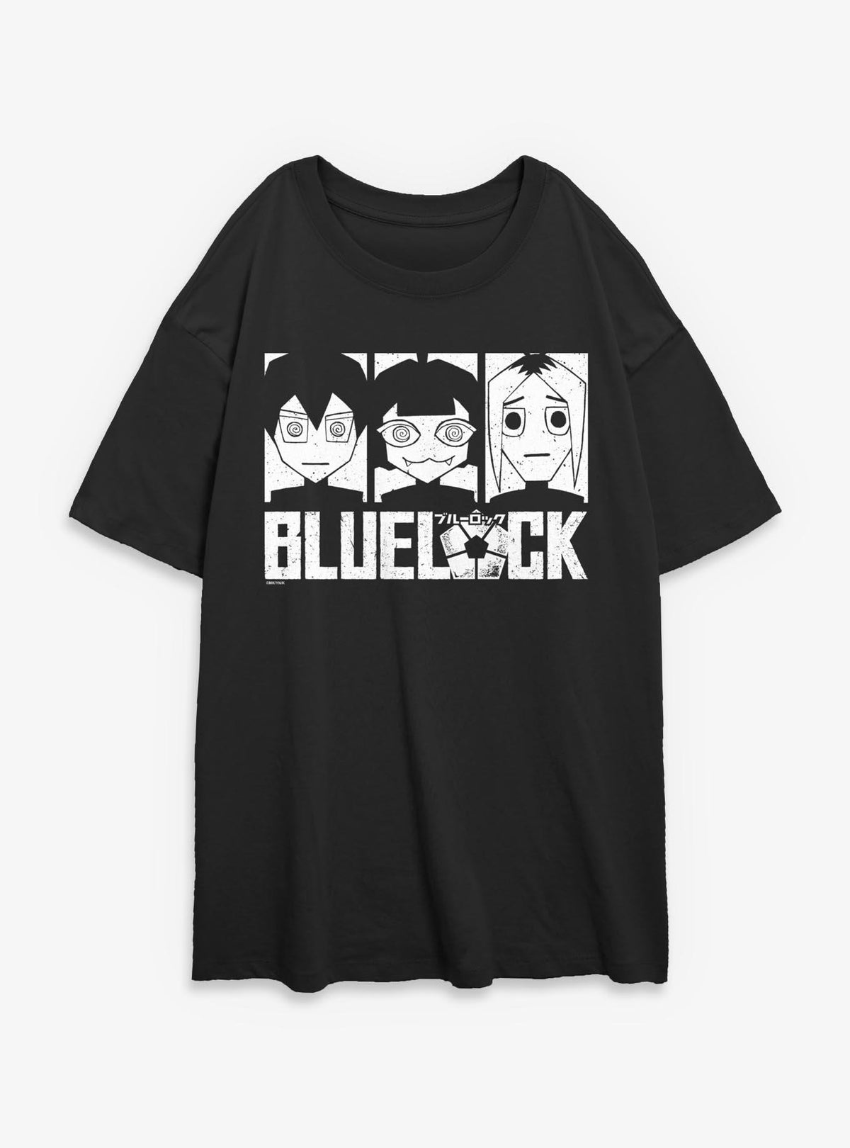 Blue Lock Team Z Emo Girls Oversized T-Shirt