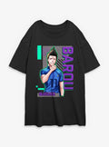 Blue Lock Barou Sporting Girls Oversized T-Shirt
