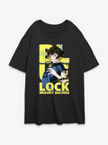Blue Lock Meguru Bachira Girls Oversized T-Shirt