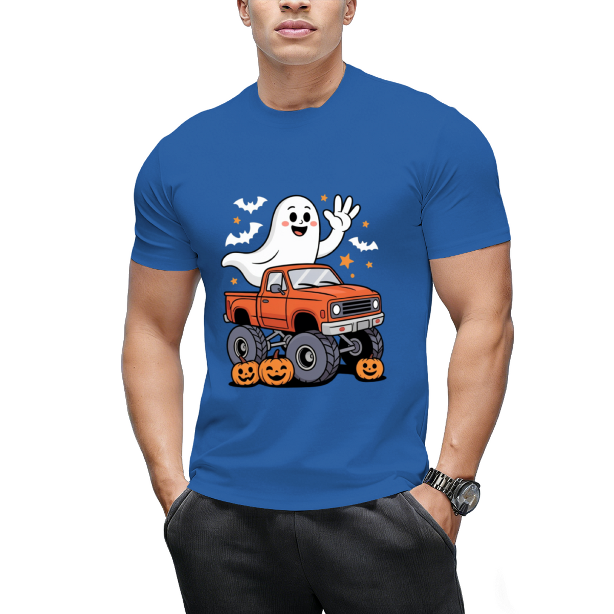 Halloween Ghost The Boo Crew T-Shirt
