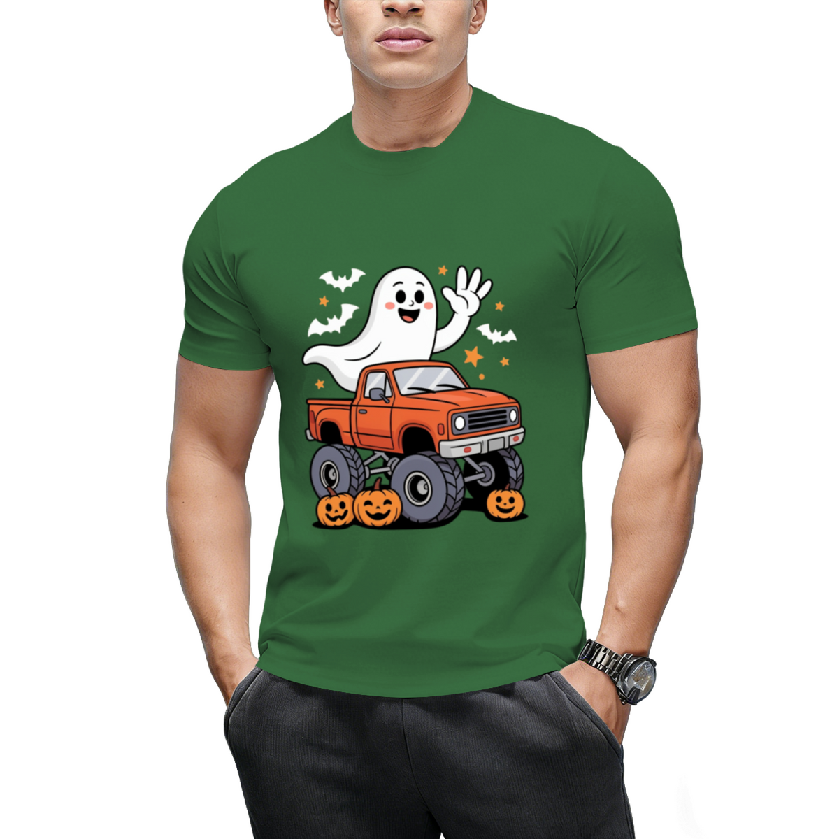Halloween Ghost The Boo Crew T-Shirt