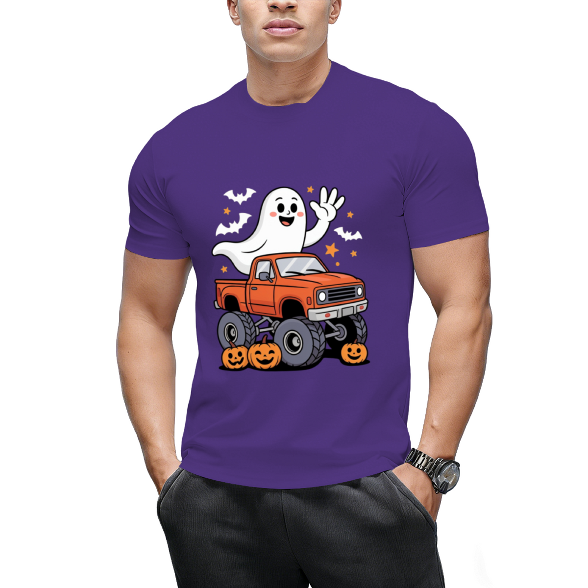 Halloween Ghost The Boo Crew T-Shirt