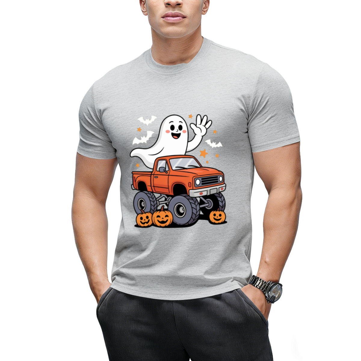 Halloween Ghost The Boo Crew T-Shirt