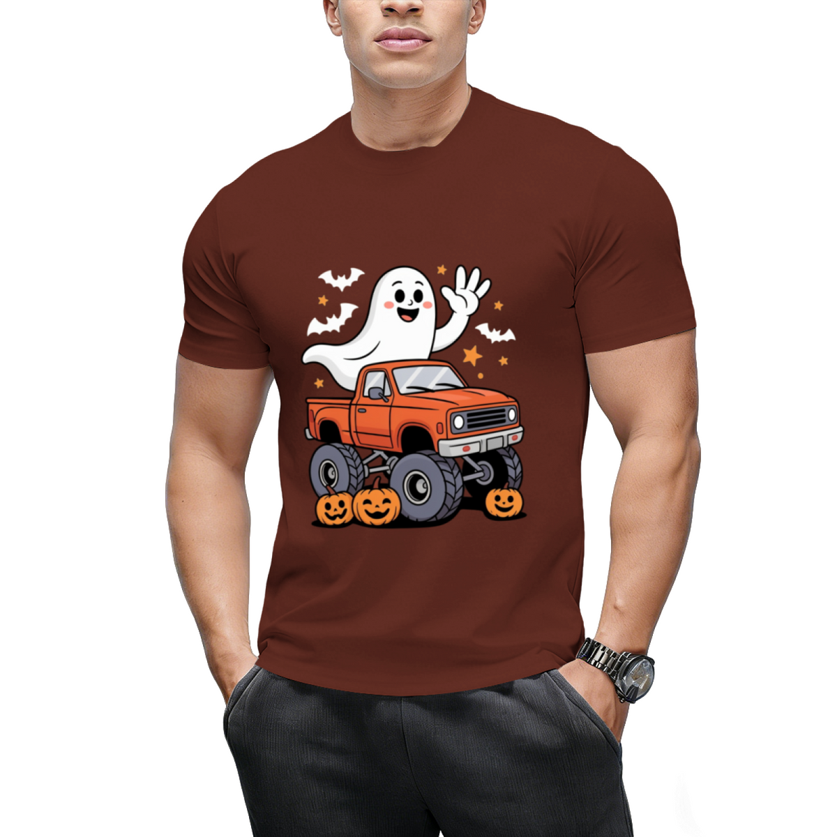 Halloween Ghost The Boo Crew T-Shirt