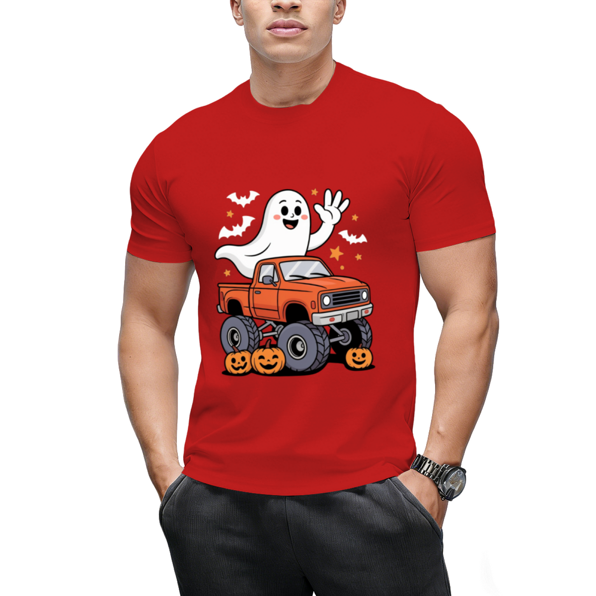 Halloween Ghost The Boo Crew T-Shirt