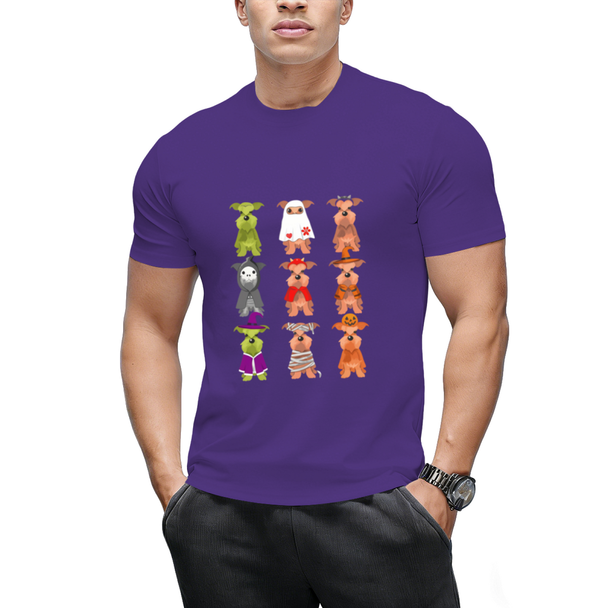 Funny miniature schnauzer Costume Halloween T-Shirt