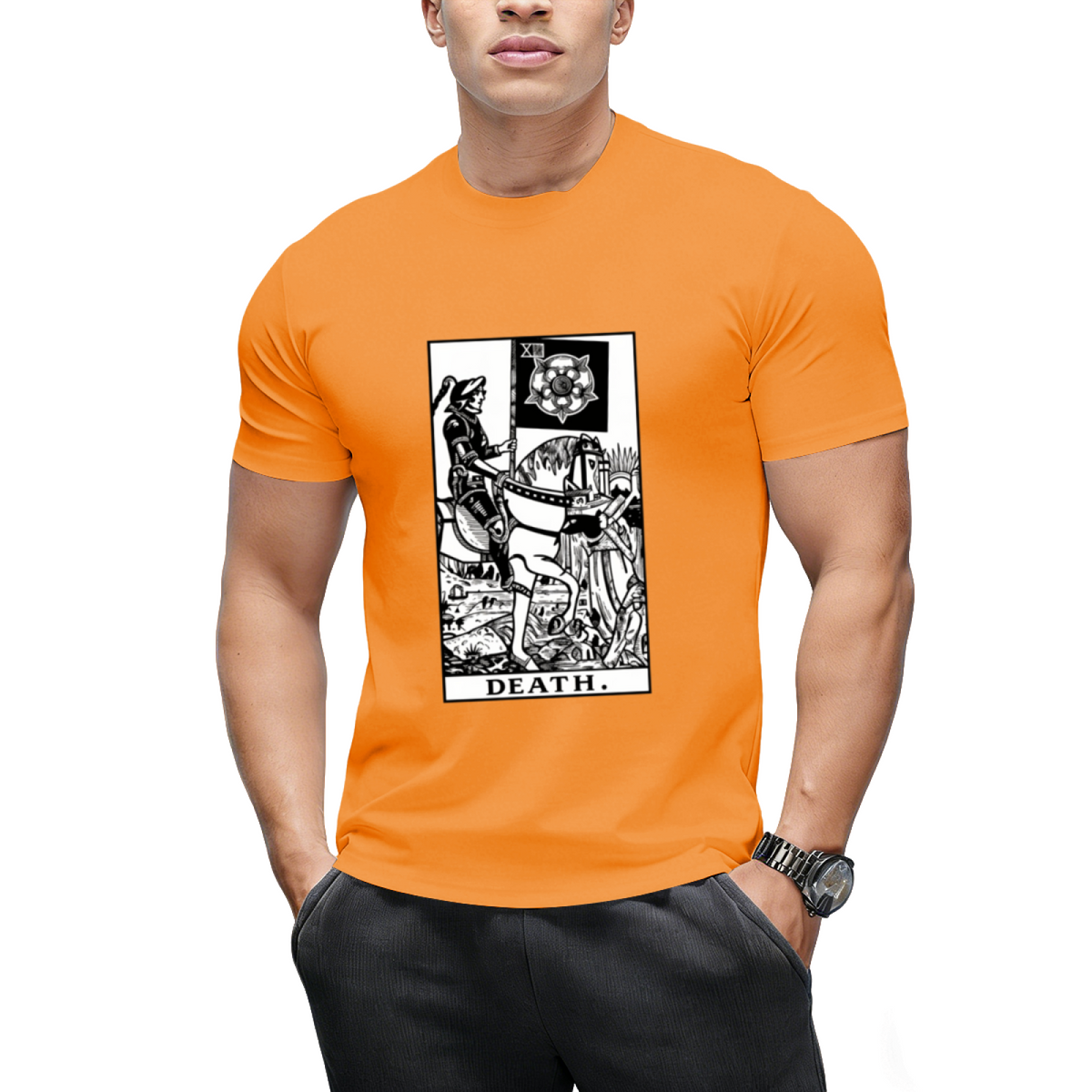 Death Tarot in black T-Shirt