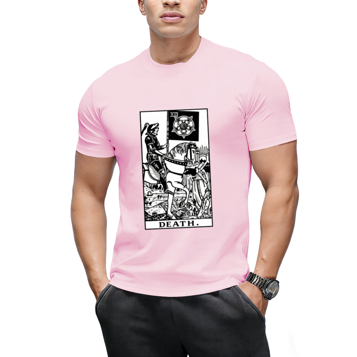 Death Tarot in black T-Shirt