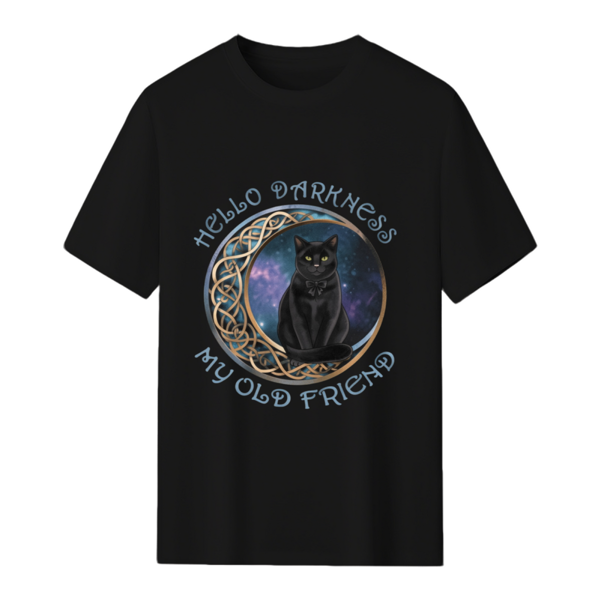 Hello Darkness My Old Friend Cat Lovers T-Shirt