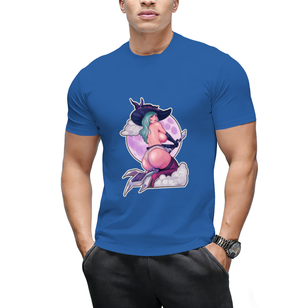 CRISTAL BROOM WITCH T-Shirt