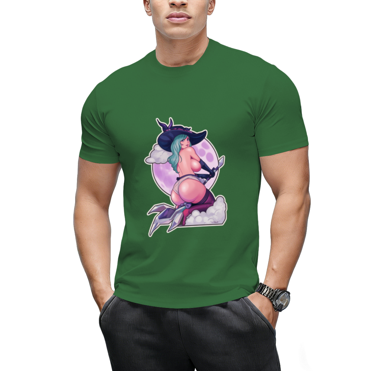 CRISTAL BROOM WITCH T-Shirt