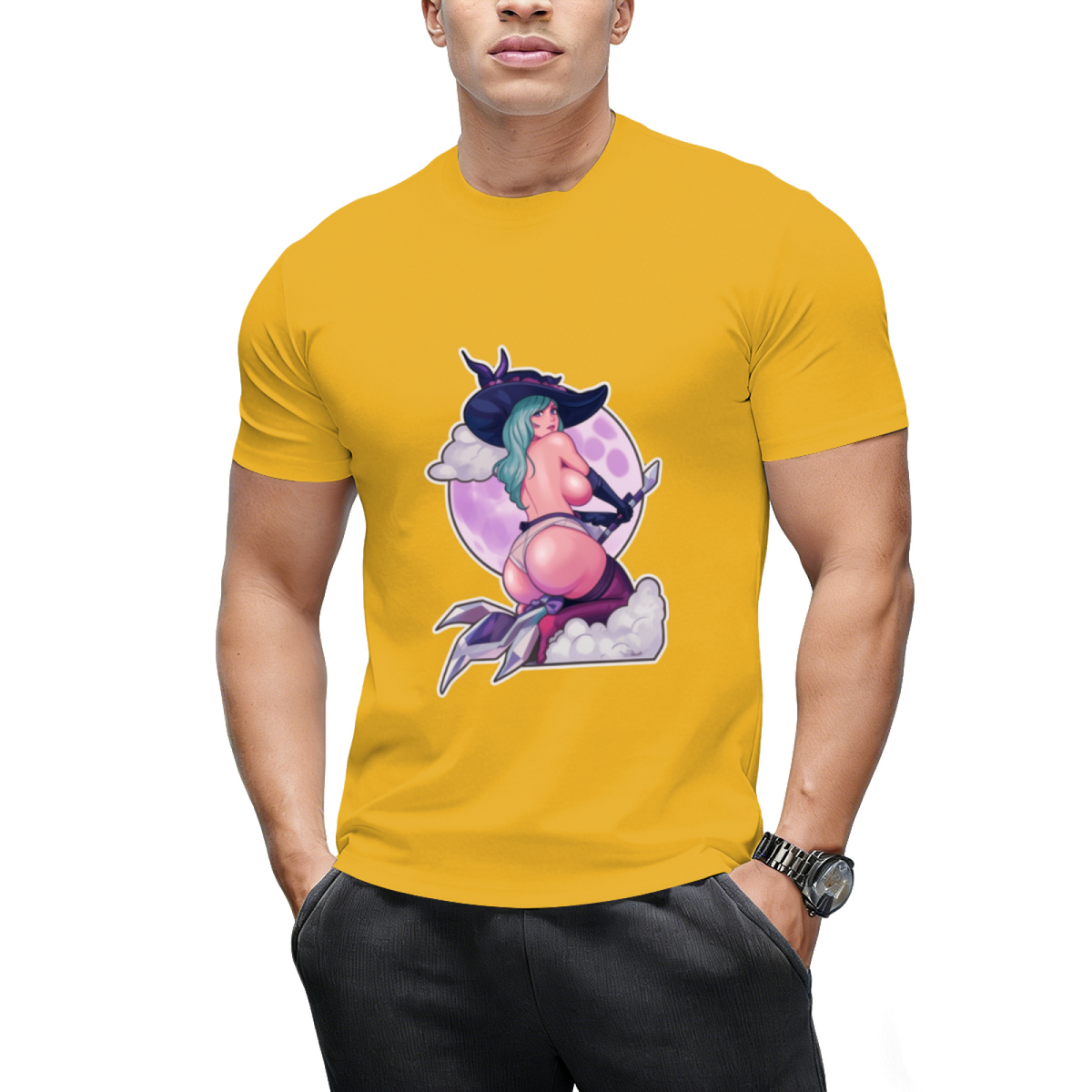 CRISTAL BROOM WITCH T-Shirt